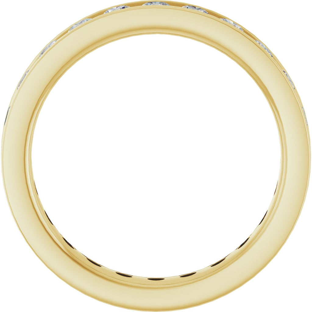 Channel-Set Eternity Band