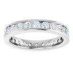 Channel-Set Eternity Band