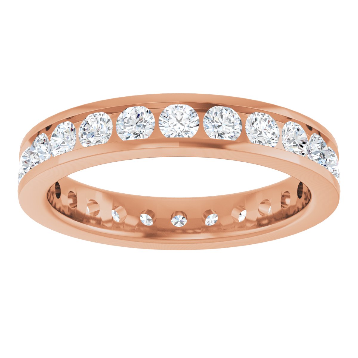 Channel-Set Eternity Band