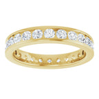 Channel-Set Eternity Band