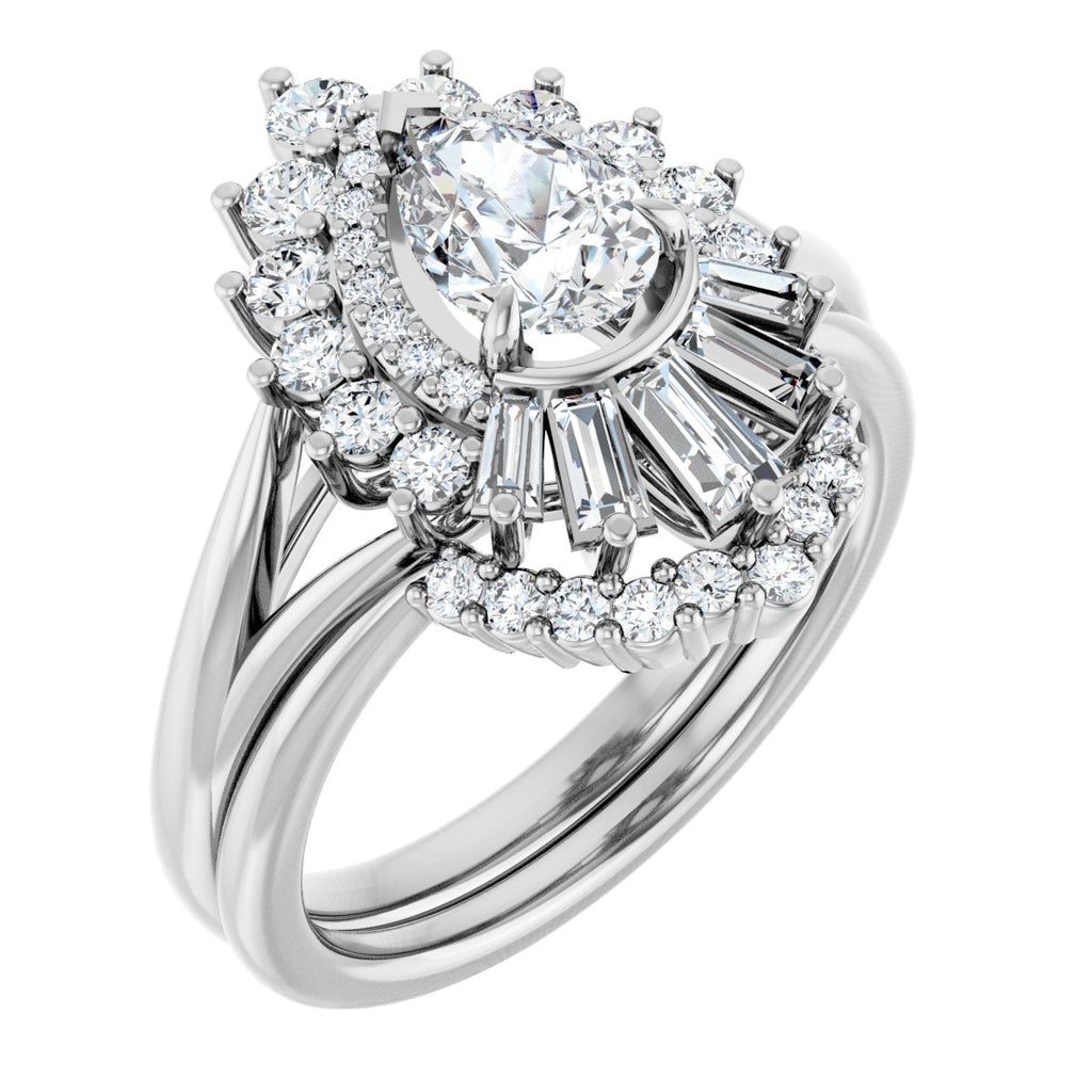 Halo-Style Engagement Ring or Band