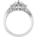 Halo-Style Engagement Ring or Band