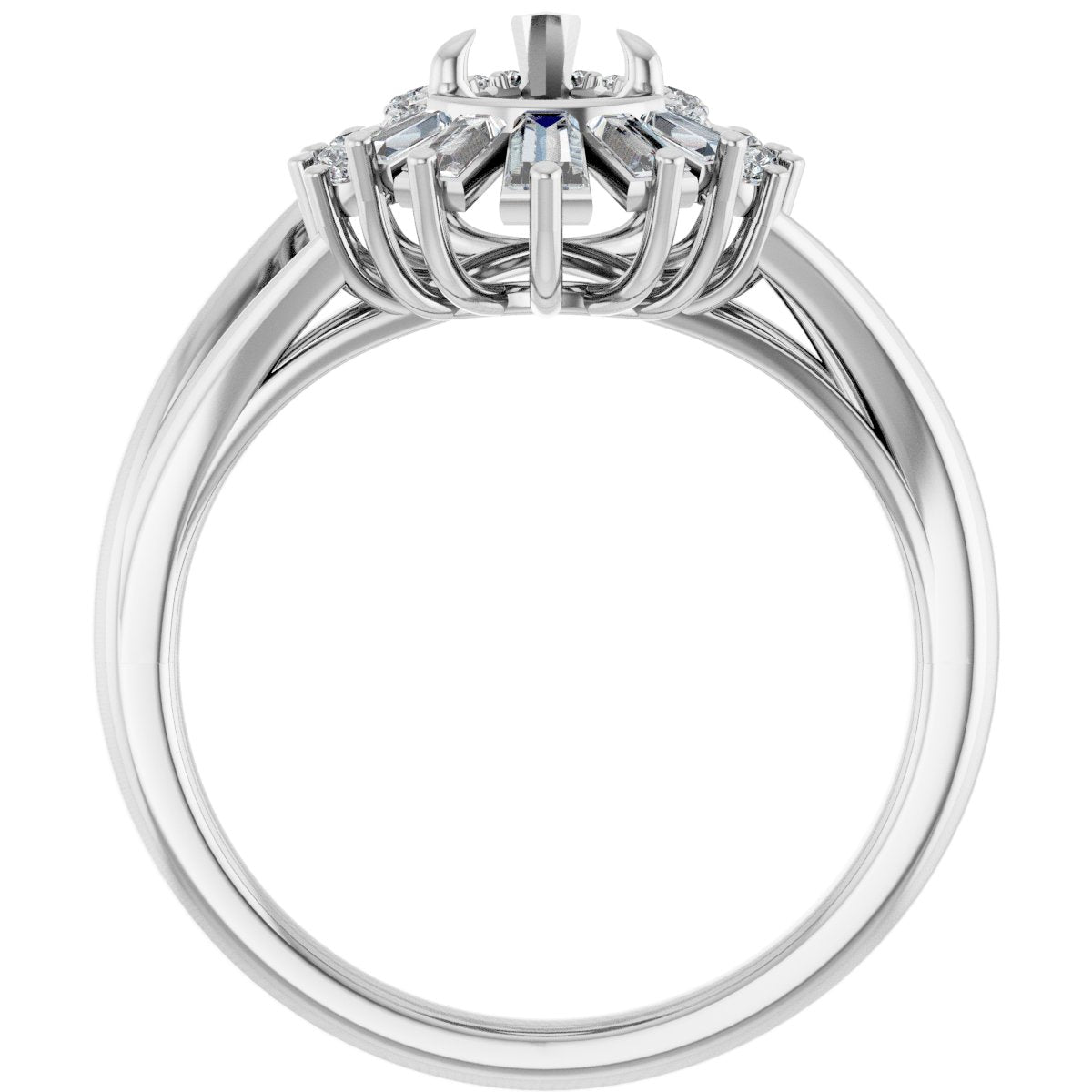 Halo-Style Engagement Ring or Band