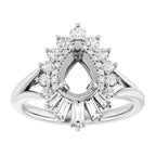 Halo-Style Engagement Ring or Band