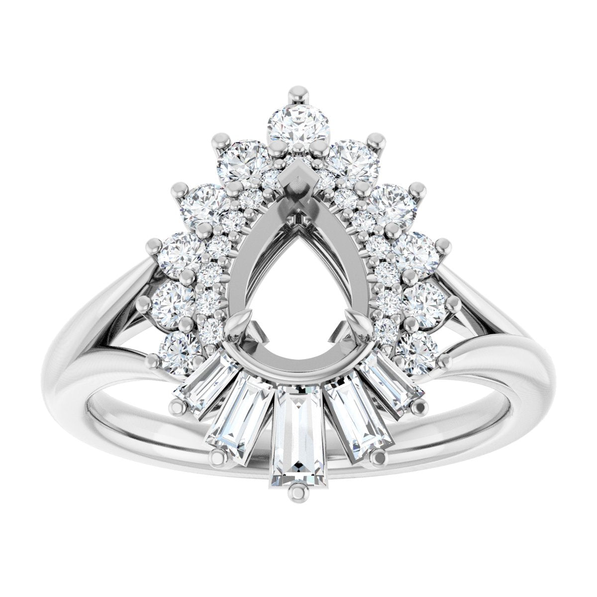 Halo-Style Engagement Ring or Band