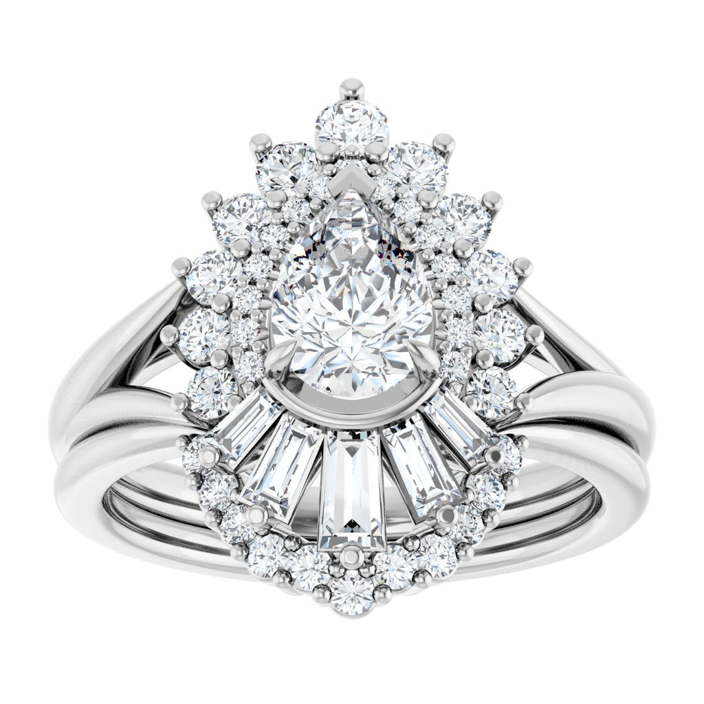 Halo-Style Engagement Ring or Band