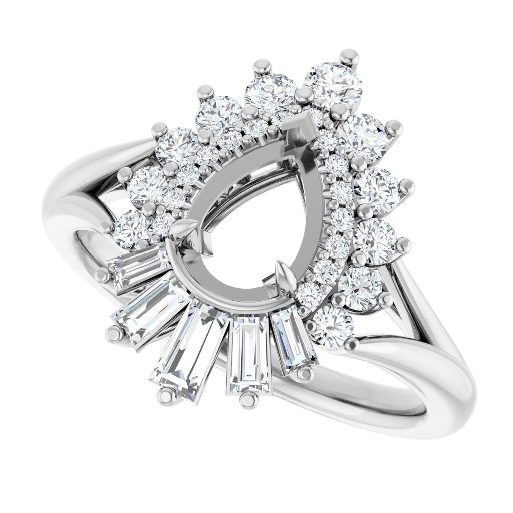 Halo-Style Engagement Ring or Band
