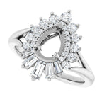 Halo-Style Engagement Ring or Band