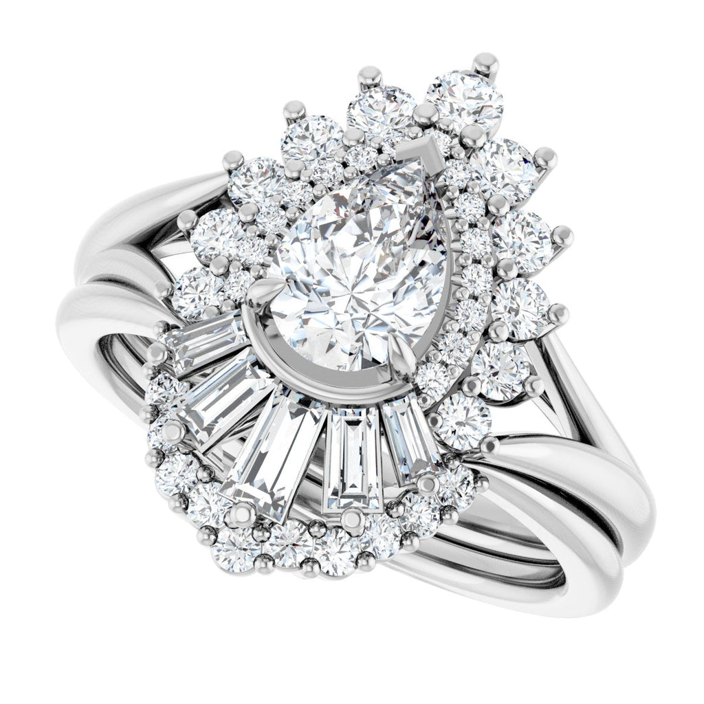 Halo-Style Engagement Ring or Band