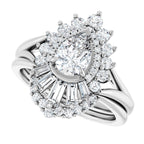 Halo-Style Engagement Ring or Band