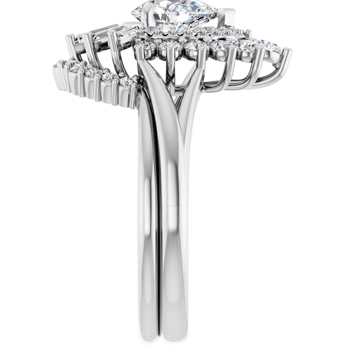 Halo-Style Engagement Ring or Band