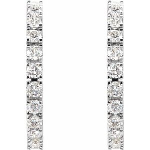 Accented Hoop Earrings