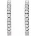Accented Hoop Earrings