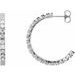Accented Hoop Earrings