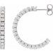 Accented Hoop Earrings
