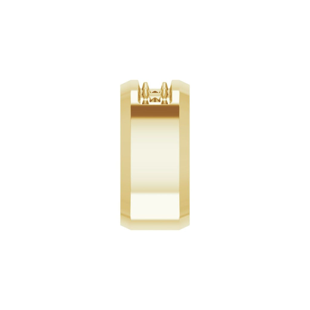 Beveled-Edge Five-Stone Band