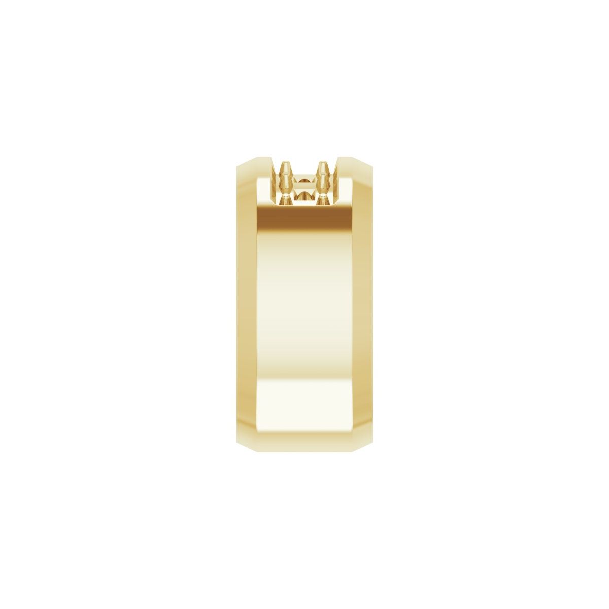 Beveled-Edge Five-Stone Band