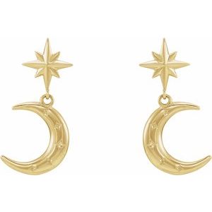 Crescent Moon Earrings
