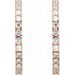 Accented Hoop Earrings