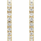 Accented Hoop Earrings