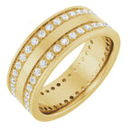 Double Row Accented Band