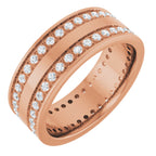 Double Row Accented Band
