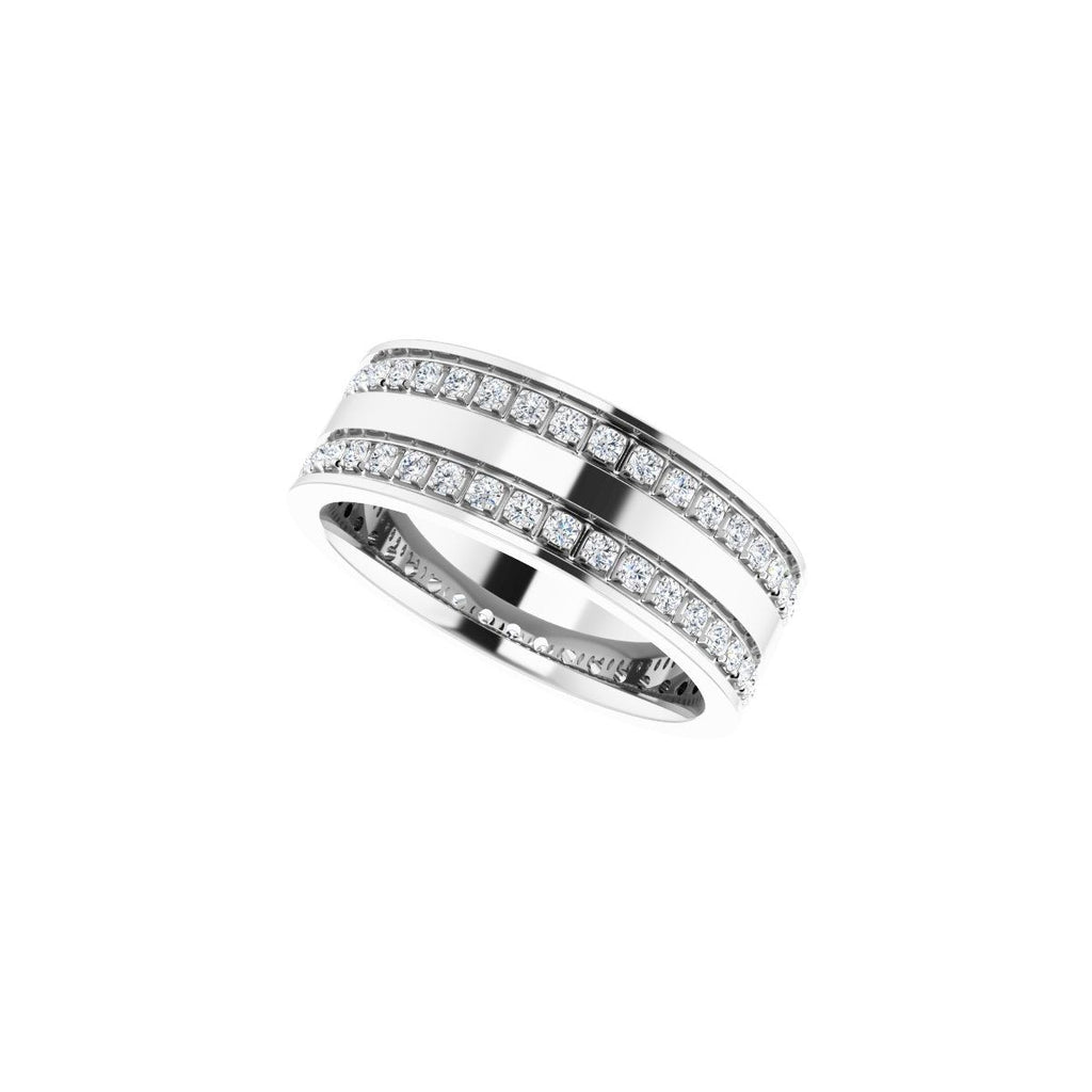 Double Row Accented Band