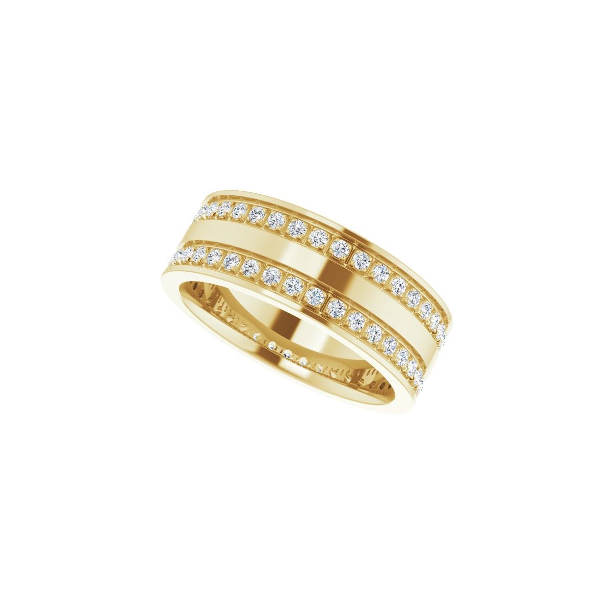 Double Row Accented Band