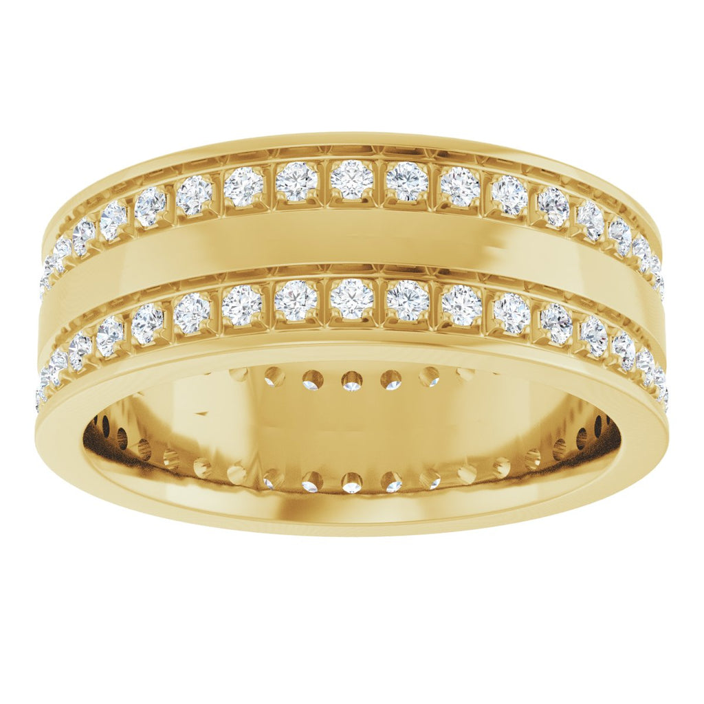 Double Row Accented Band
