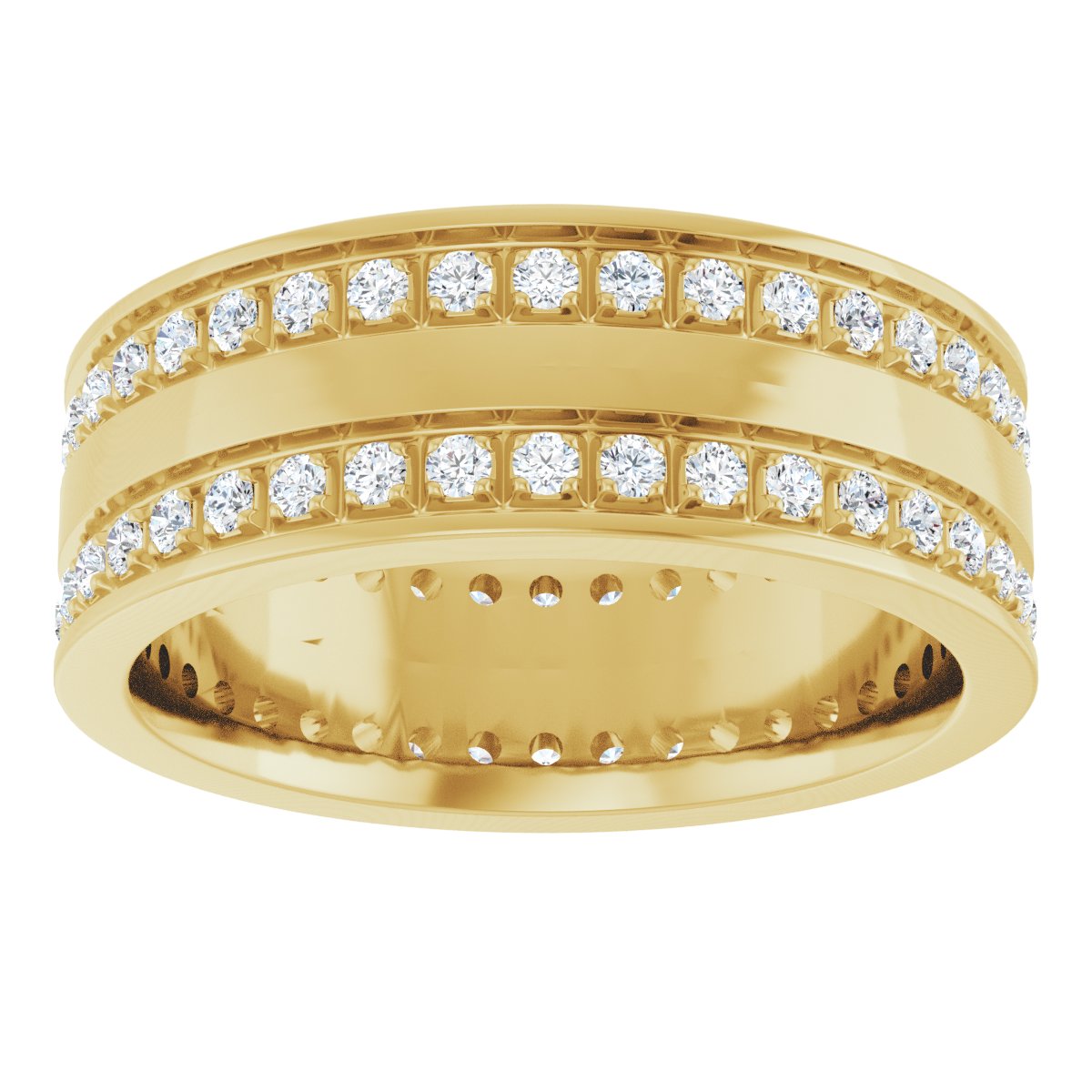 Double Row Accented Band
