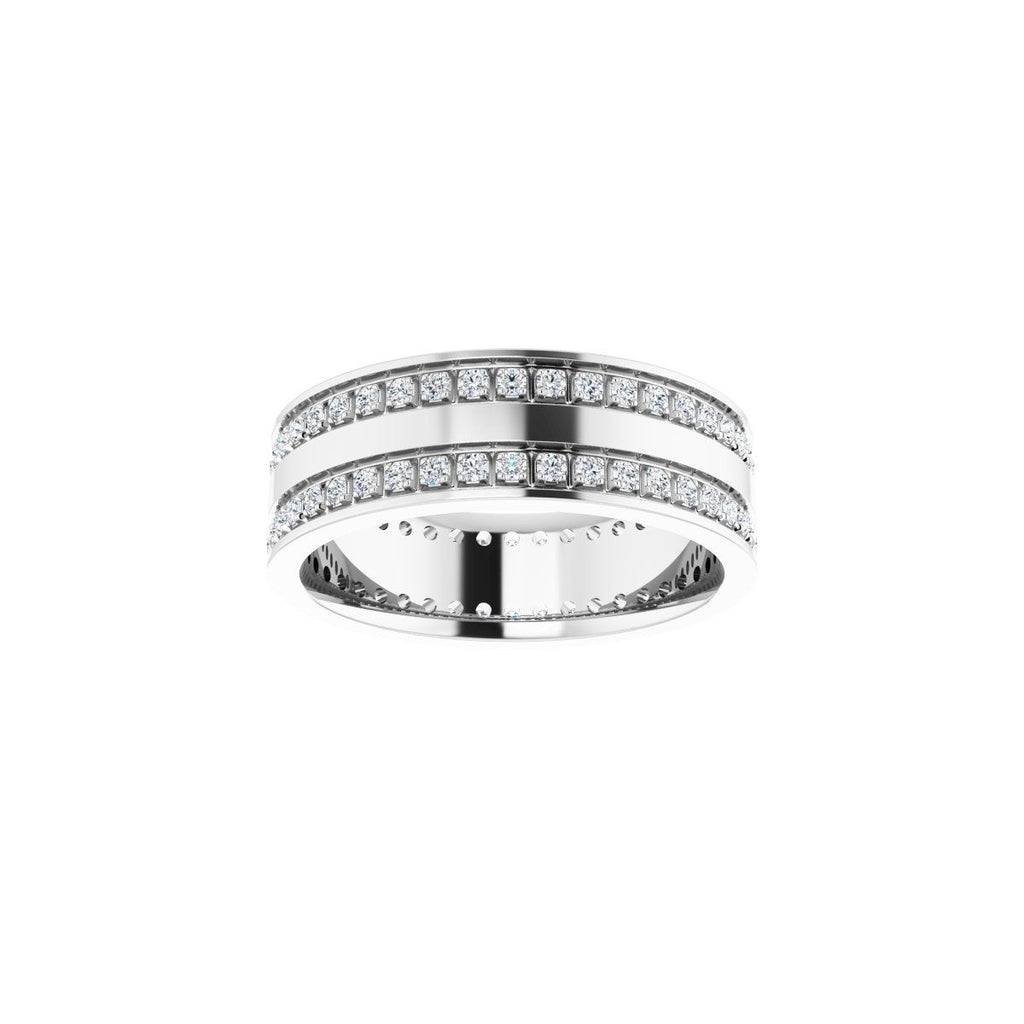 Double Row Accented Band