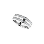 Double Row Accented Band