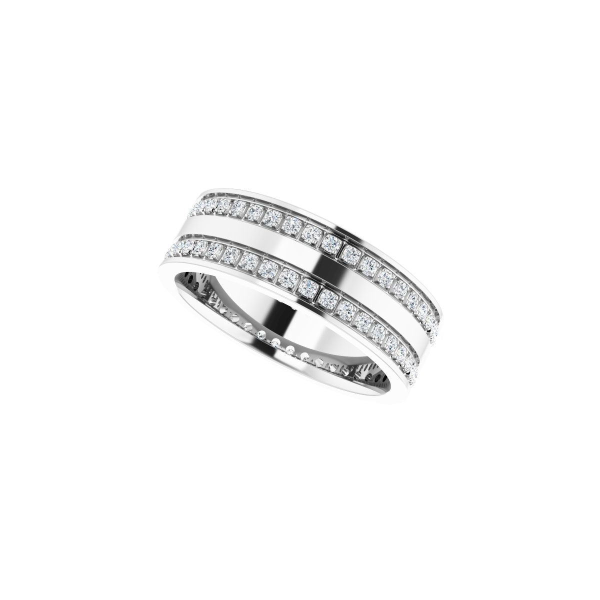 Double Row Accented Band