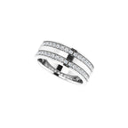 Double Row Accented Band