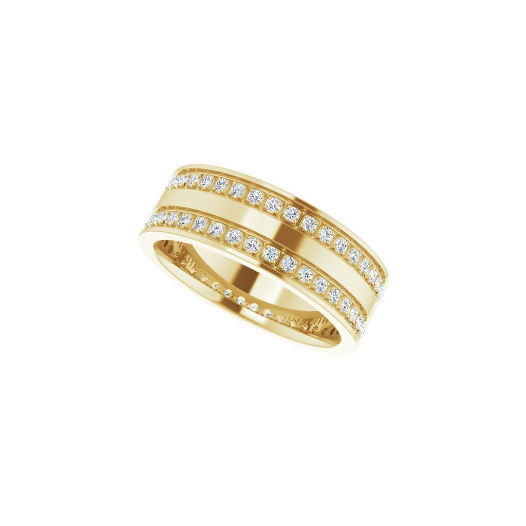 Double Row Accented Band