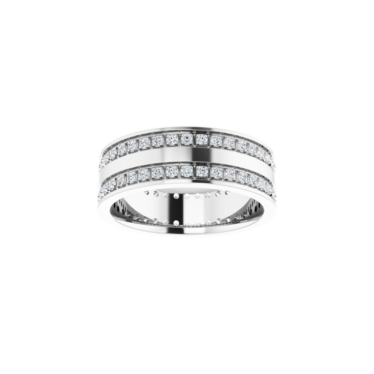 Double Row Accented Band