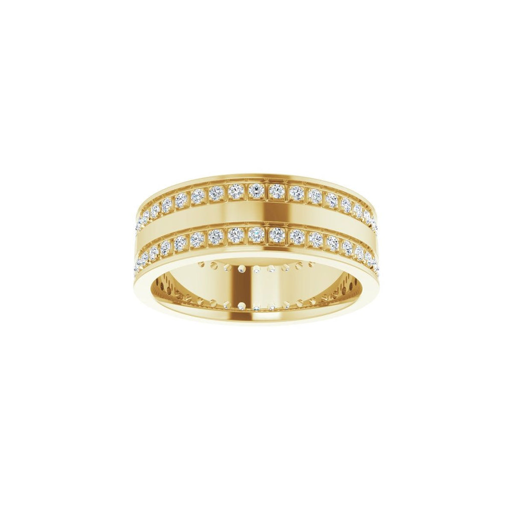 Double Row Accented Band