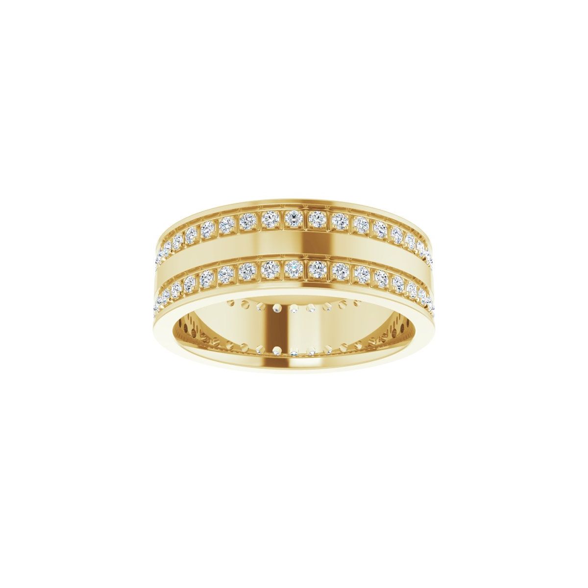 Double Row Accented Band