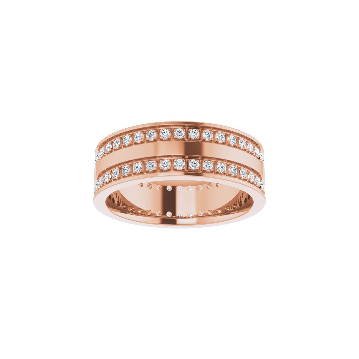 Double Row Accented Band
