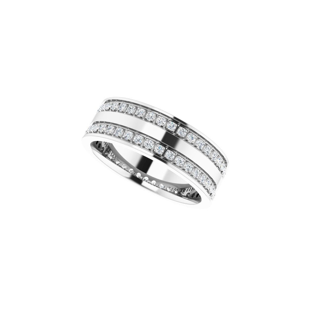 Double Row Accented Band