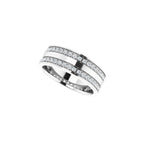Double Row Accented Band