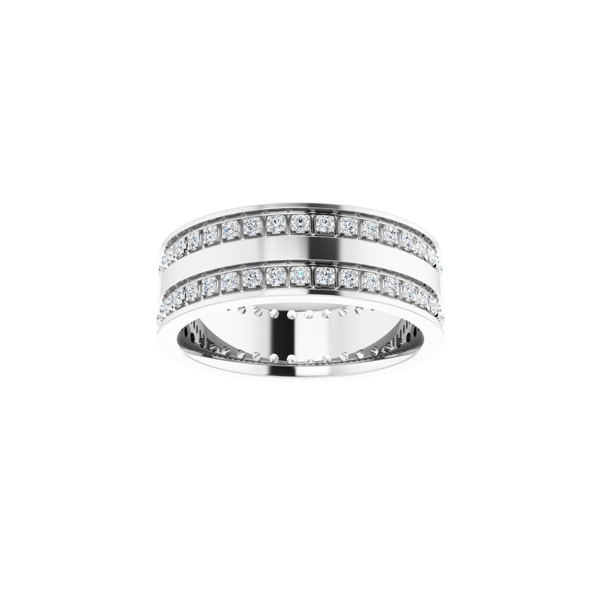 Double Row Accented Band