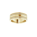 Double Row Accented Band