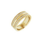 Double Row Accented Band