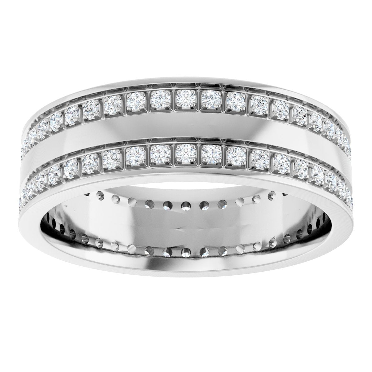 Double Row Accented Band