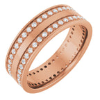 Double Row Accented Band