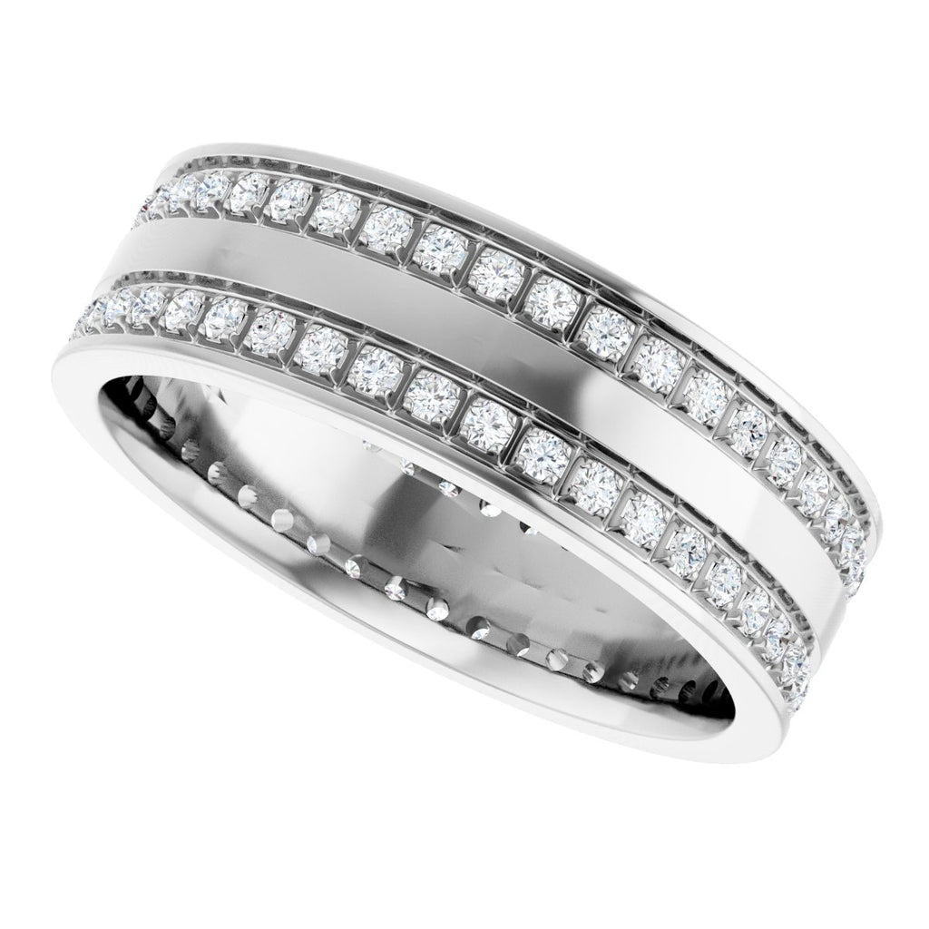 Double Row Accented Band