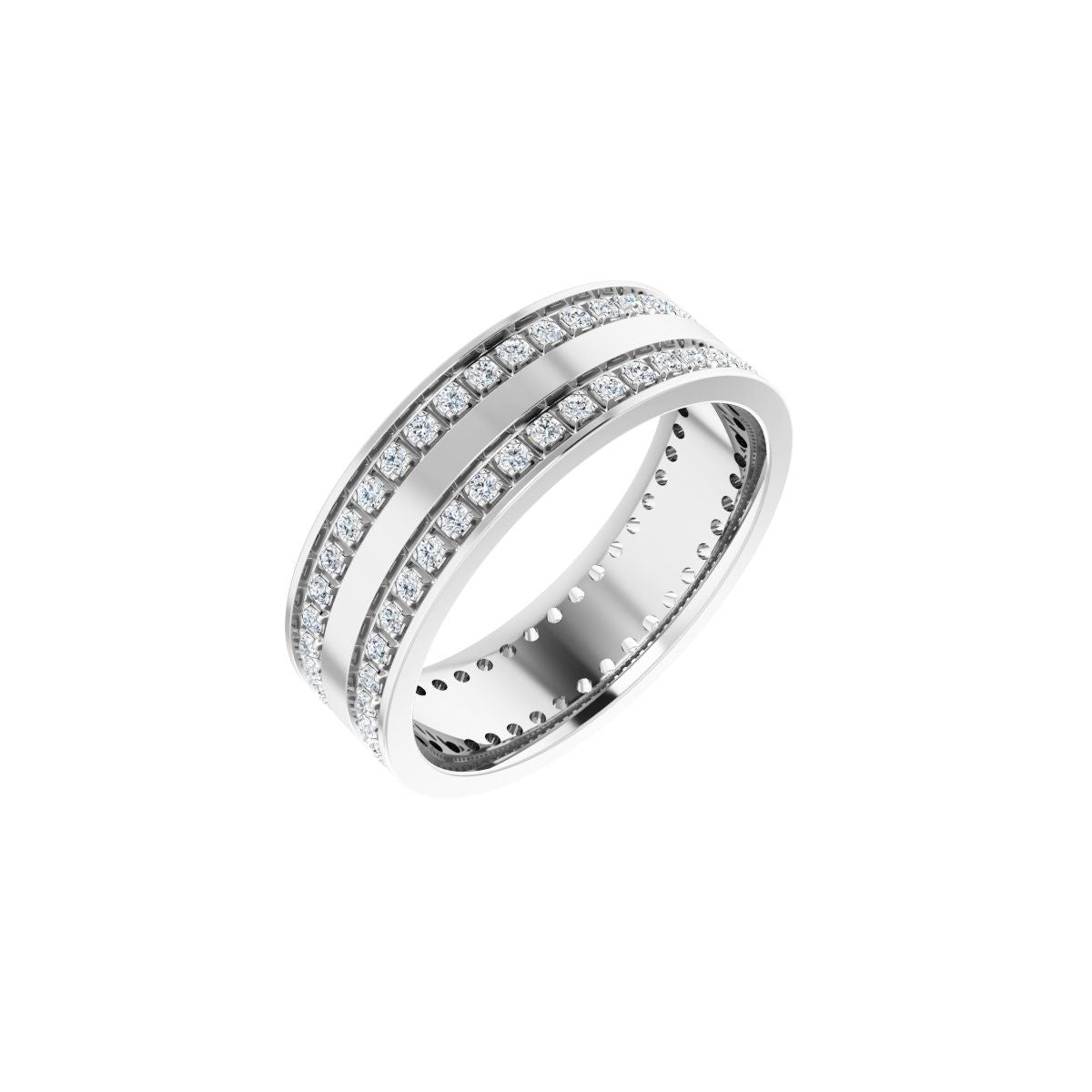 Double Row Accented Band