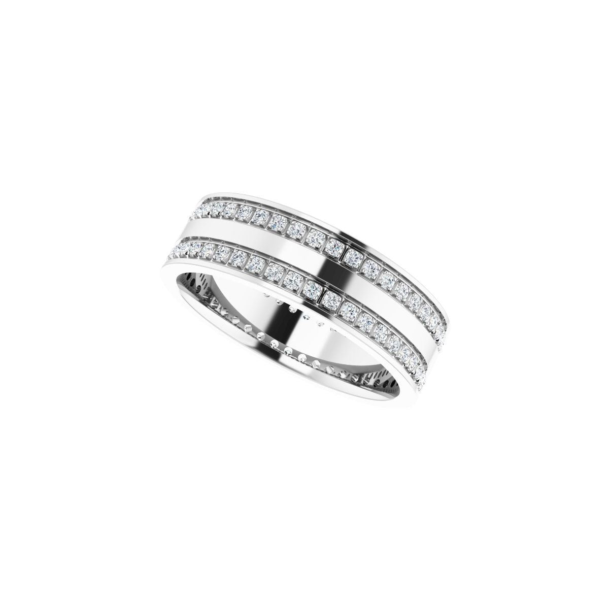 Double Row Accented Band