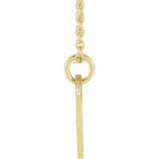 Script Initial Necklace or Pendant